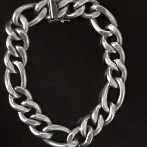 8 in sterling silver bracelet